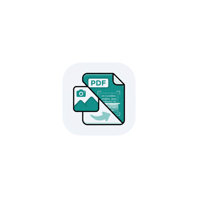 Image to PDF (Searchable OCR) tool icon